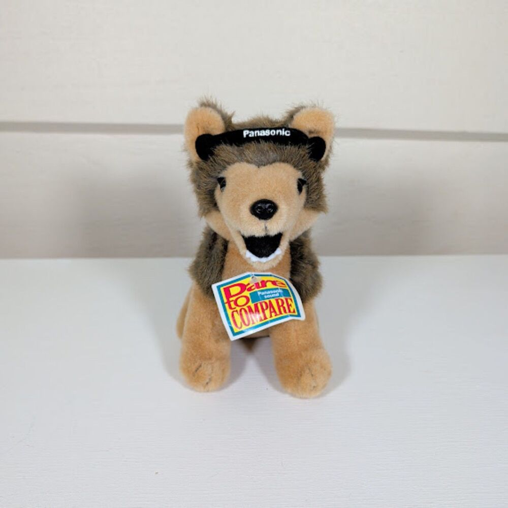 Vintage 1994 Panasonic "Wolf in Sheep's Clothing" Plush | Promo Sound Toy